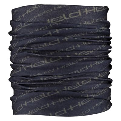 Held NECKWARMER letní multifunkční nákrčník černý/šedý